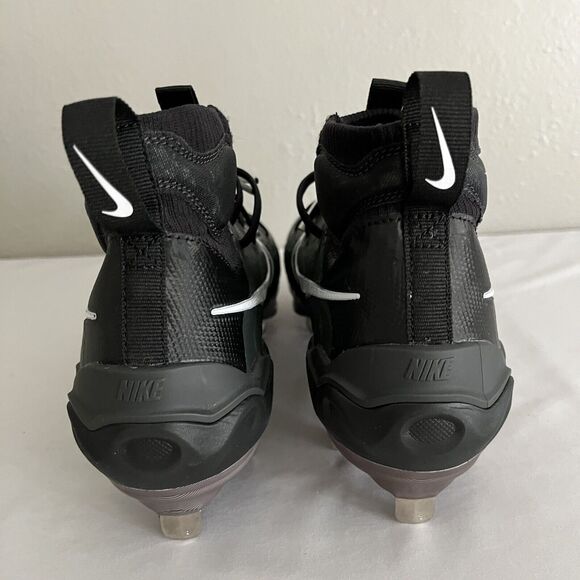 Nike Alpha Huarache NXT Black Metal Baseball Cleats Men’s Size 7.5 (DJ6517-010) - Picture 5 of 13